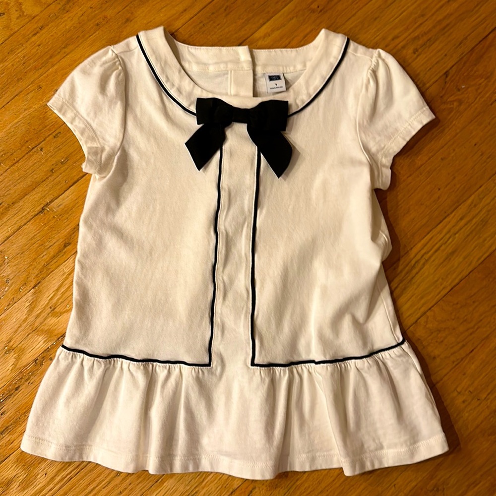 Janie and Jack Peplum Shirt size 7